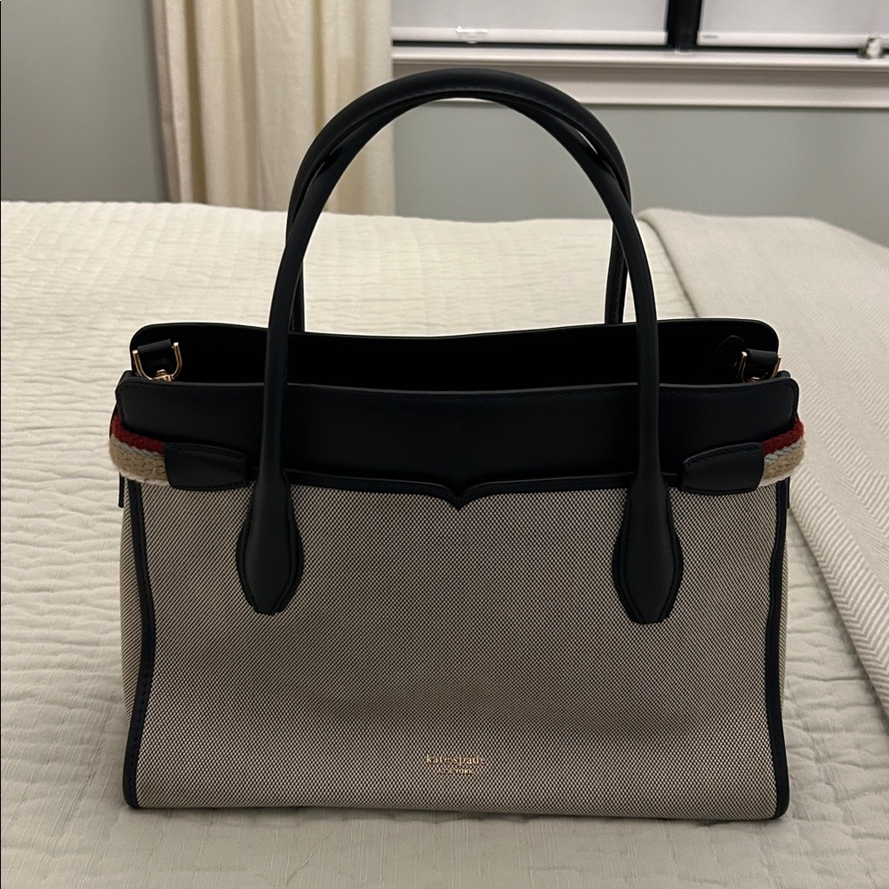 Kate Spade purse in fabric and leather - Picture 3 of 7